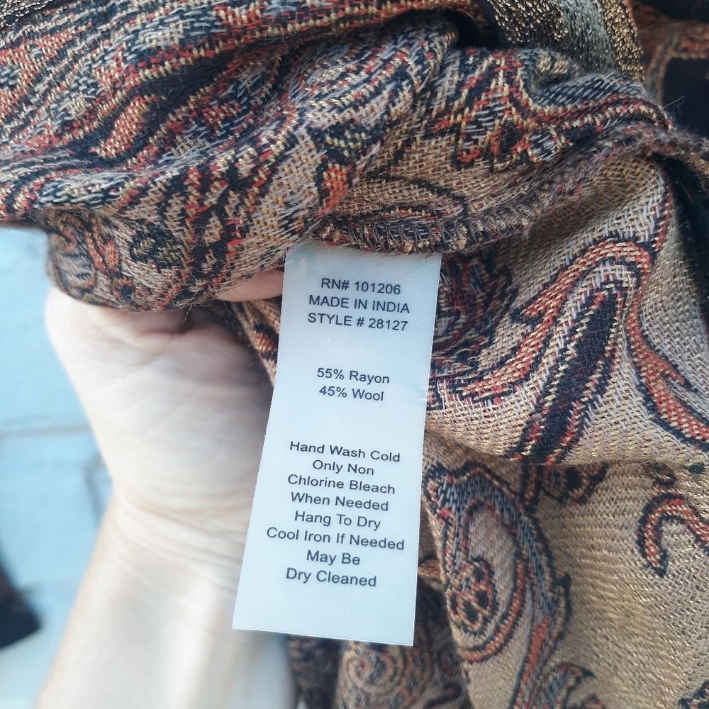 Soft Surroundings Tapestry Autumn Paisley Tunic - Picture 8 of 9